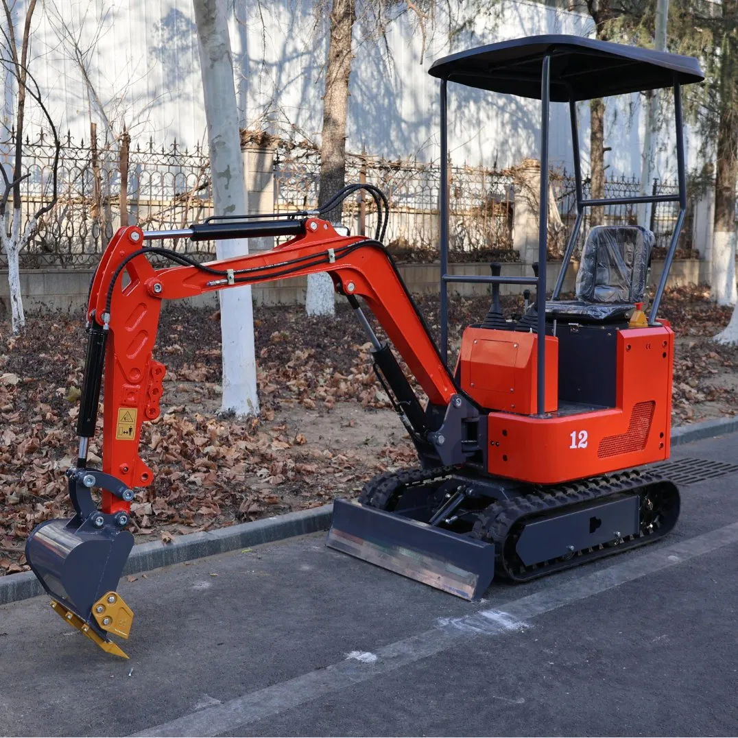 Heavy-Duty Mini Excavator for Demolition Work Wheel Excavator with Reinforced Frame Excavator China Made CE Certified Free Shipping