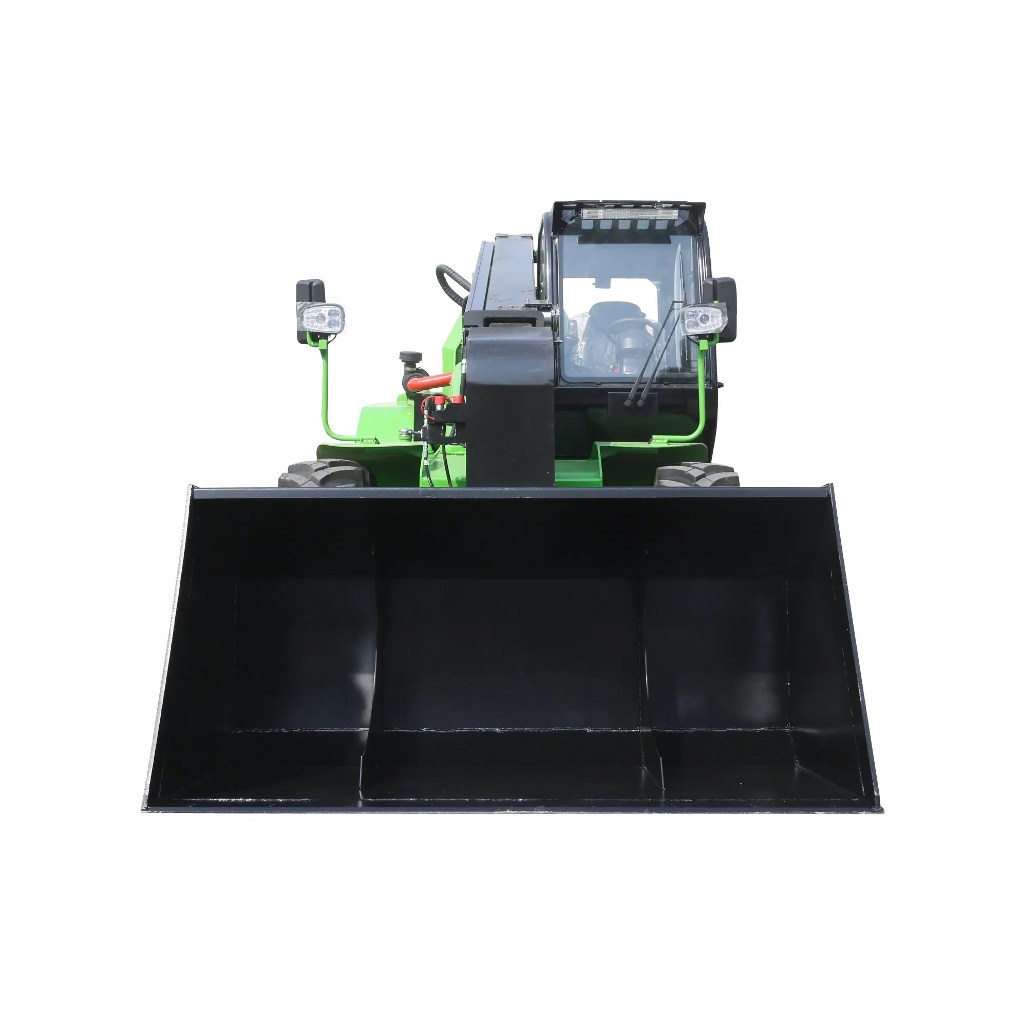 Small EPA Diesel Engine Hydrostatic 6-7m Telescopic Forklift Telehandler