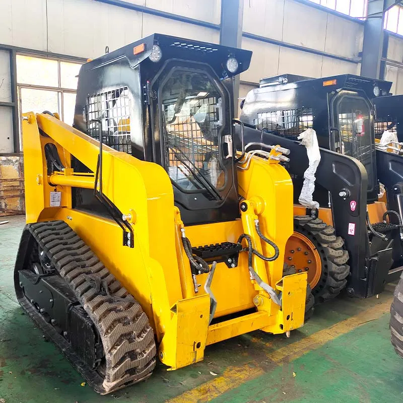 Factory Hot Sale Skid Steer Front End Loader with Bucket Compact Track Loaders