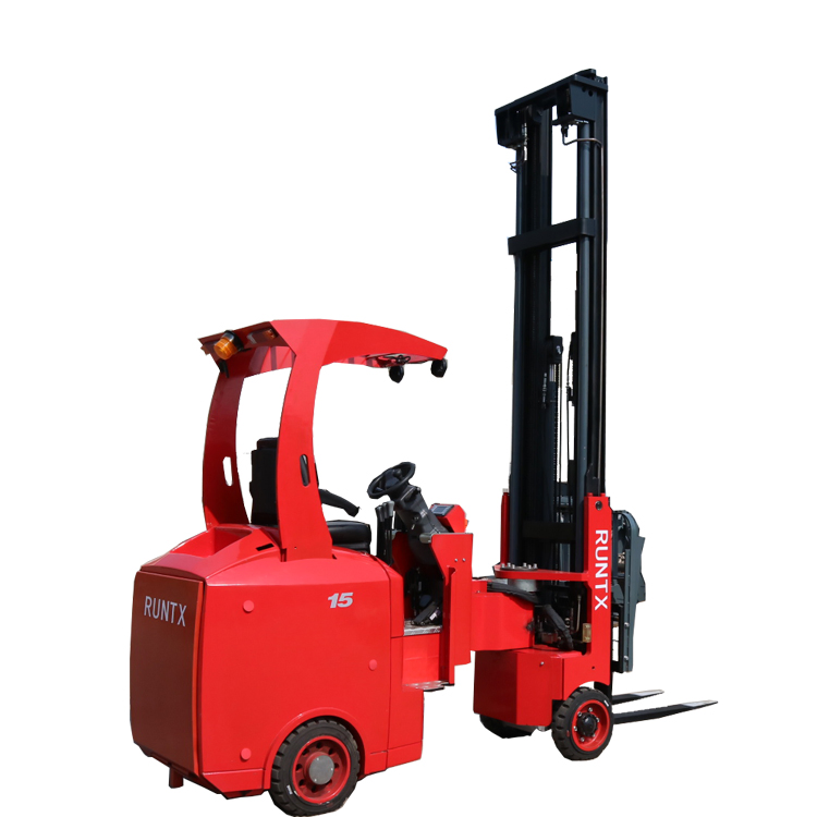 Runtx Very Narrow Aisle Forklift Vna Forklift Truck Vna15 1.5 Ton Forklift Truck for Warehouse Use