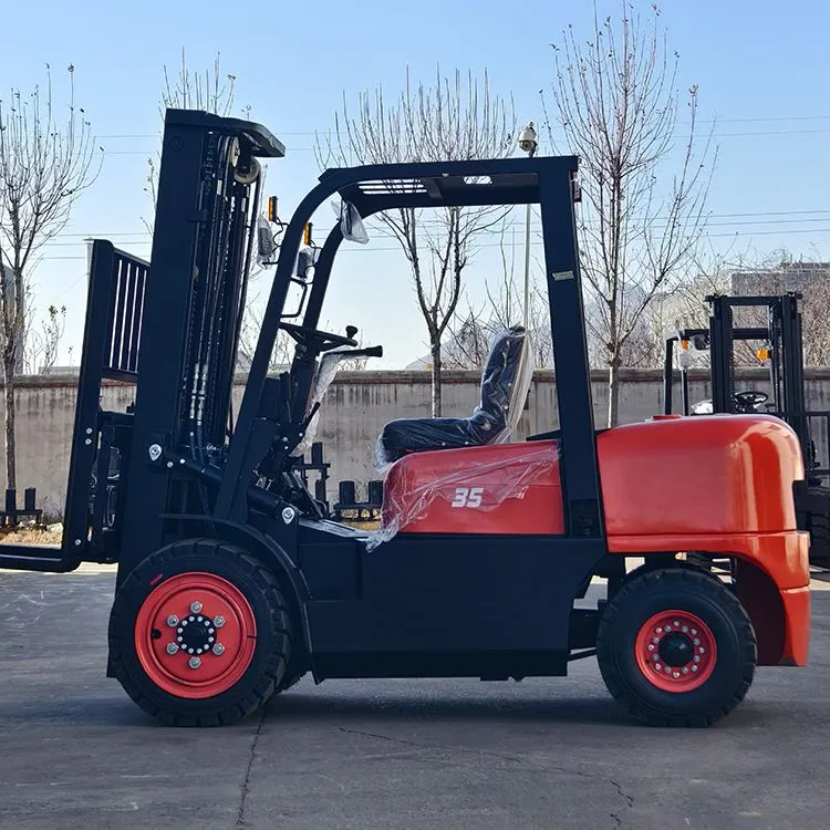 Forklift Side View