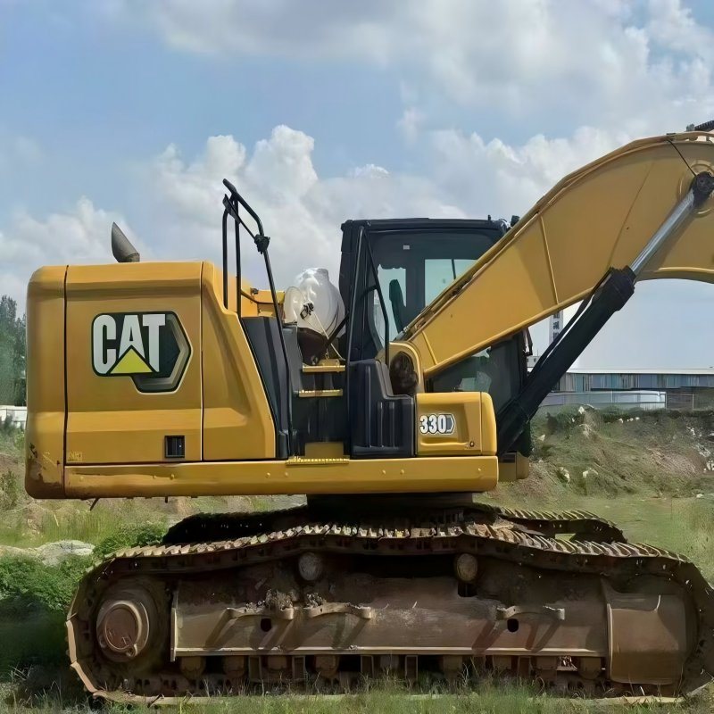 Large Capacity Long Reach Strong Hydraulic System Caterpillar Crawler Excavator Excelling