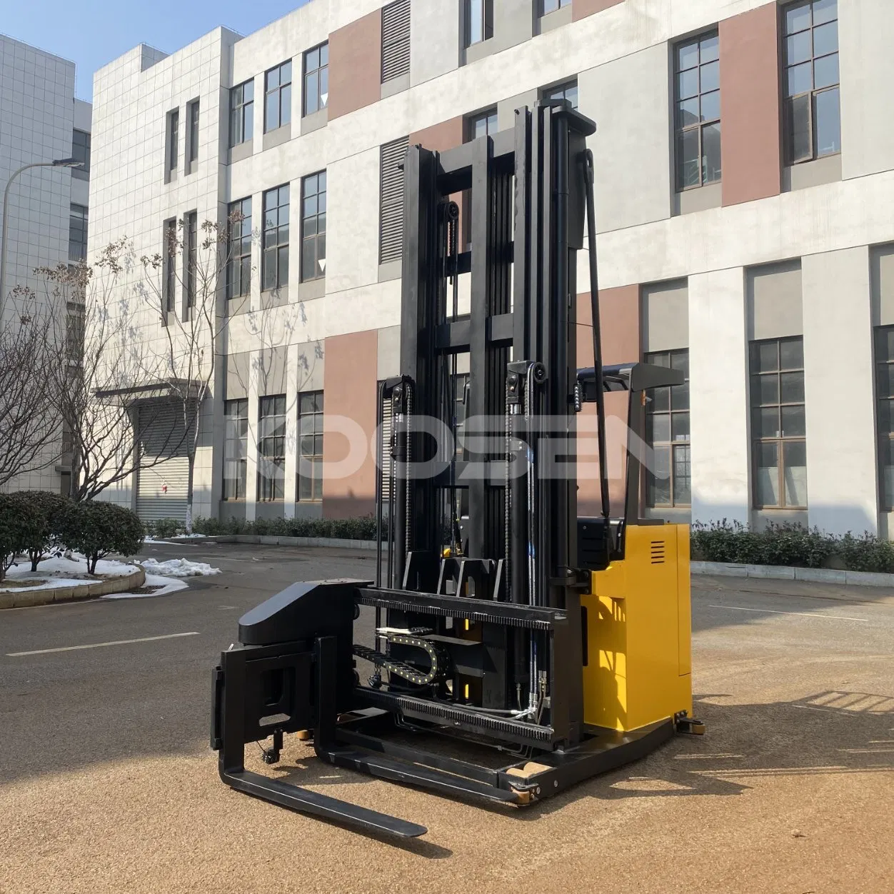 Vna Very Narrow Aisle Electric Forklift Warehouse Reach Truck