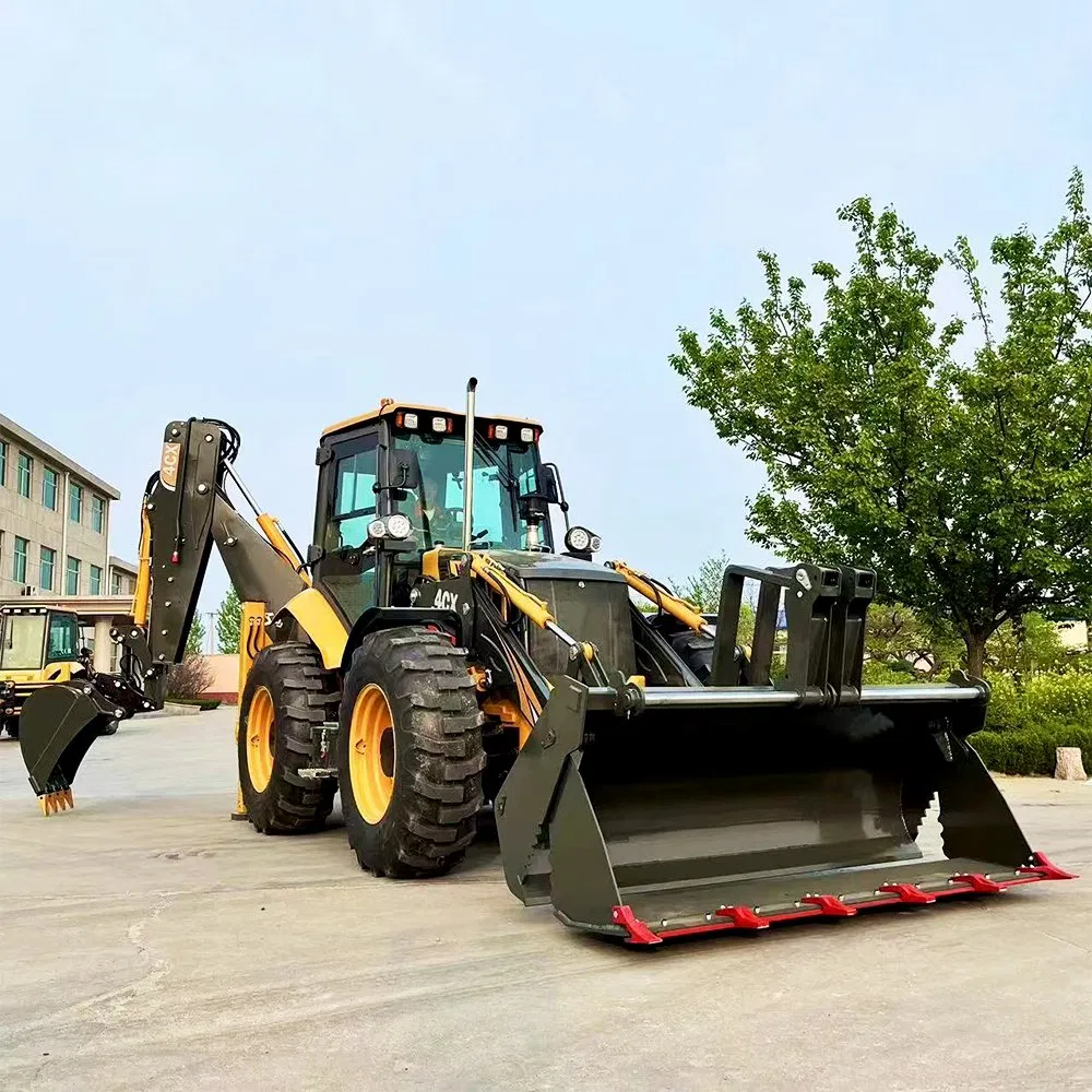 Earth-Moving Machinery Wheel Loader Front End Compact Mini Small Excavator Jcb Loader Shovel Skid Steer 4X4wd Tractor Farm Diesel EPA Engine Backhoe Loader