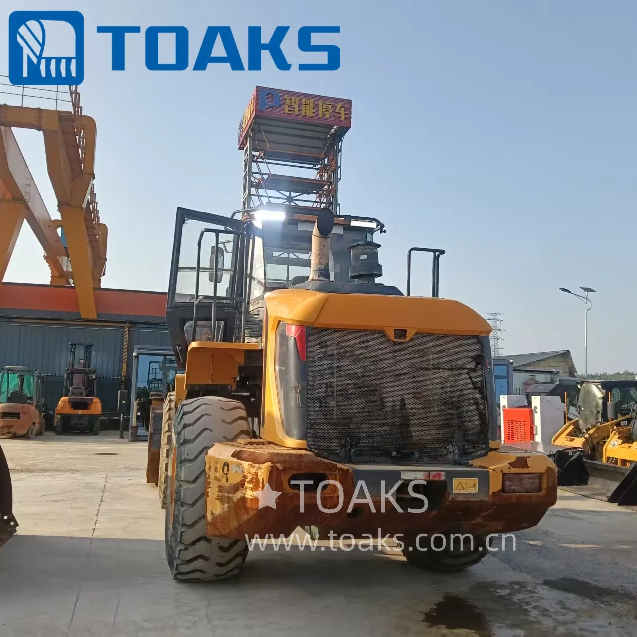 China Brand Liugong 856h Original Paint Used Wheel Loader 856 836 870h High Quality Front End Loaders