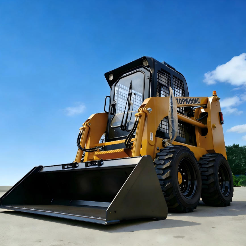 China Best EPA New Mini Small 45/65/90/120 HP 75HP Compact Jc45 S530 480 490 Xc750K Micro Wheel and Track Skid Steer Loader with Attachment Parts Price for Sale