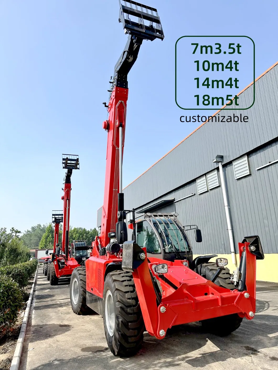 Telehandler Full View