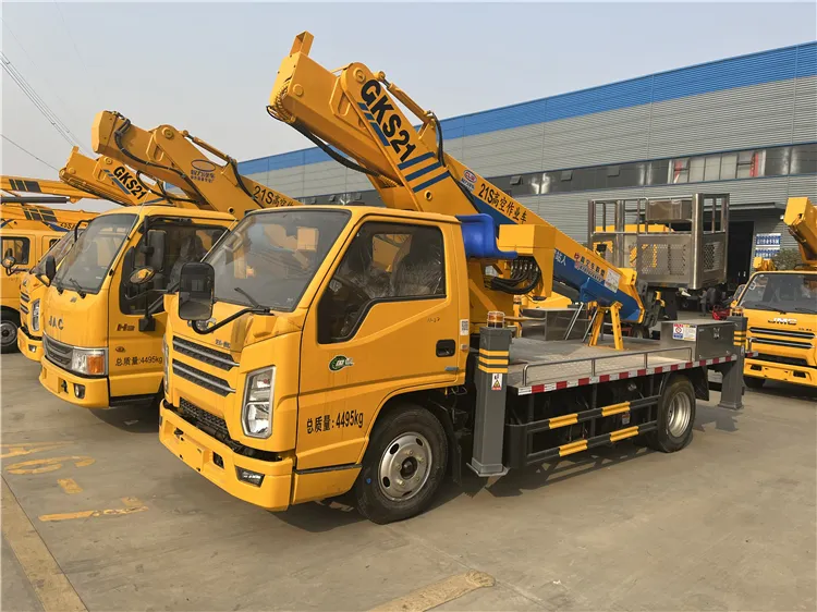 Aerial Work Platform Truck View 4