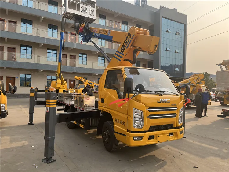 Aerial Work Platform Truck View 6