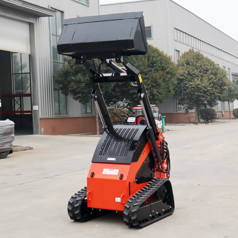 Compact Farm Skid Loader 360kg Mini Track Loader Custom Color