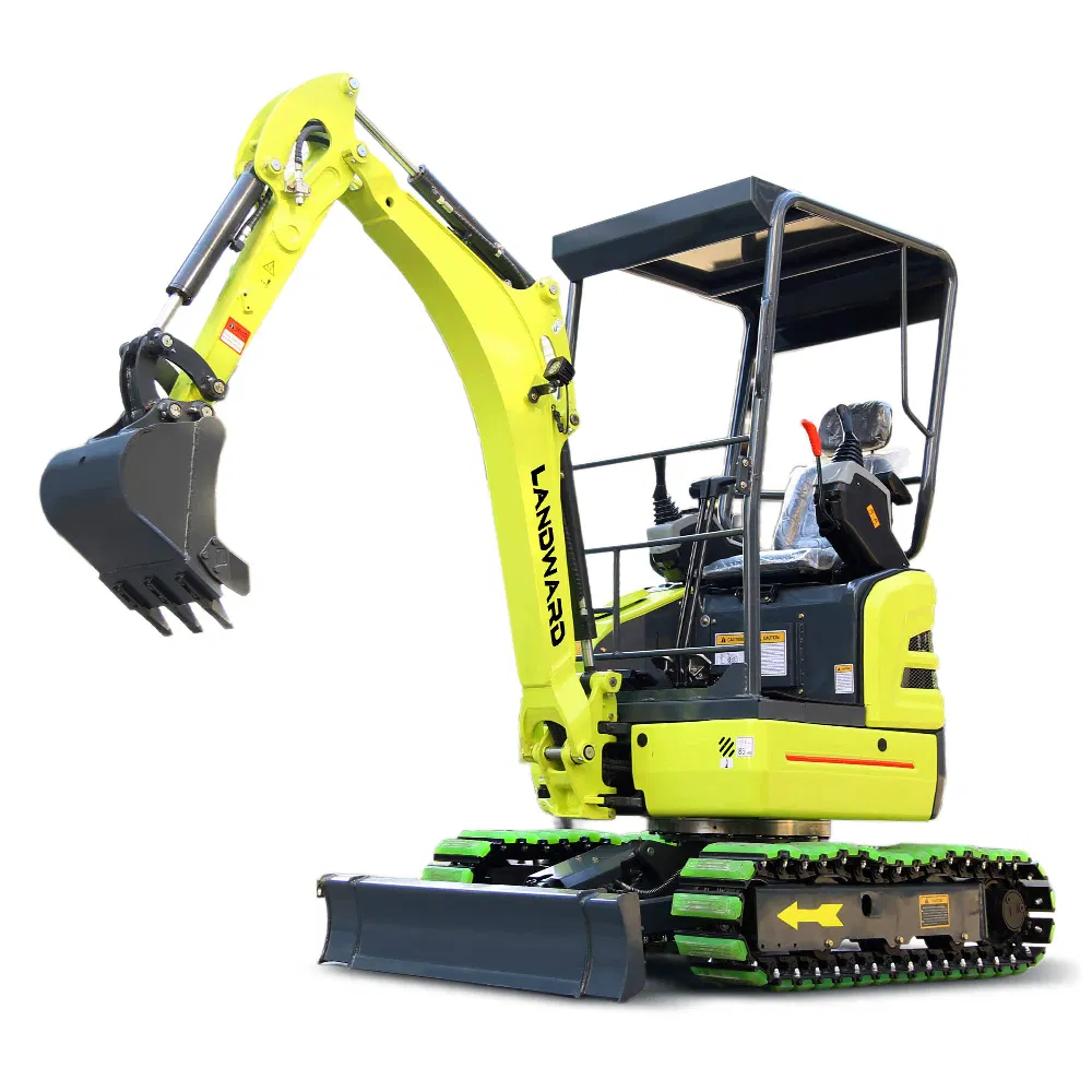 High Power Euro 5 Small Diesel Excavator 1.8 Ton Demolition Narrow Urban Alleys Hydraulic Crawler Mini Digger Greenhouse Soil Digging Mini Excavator for Sale