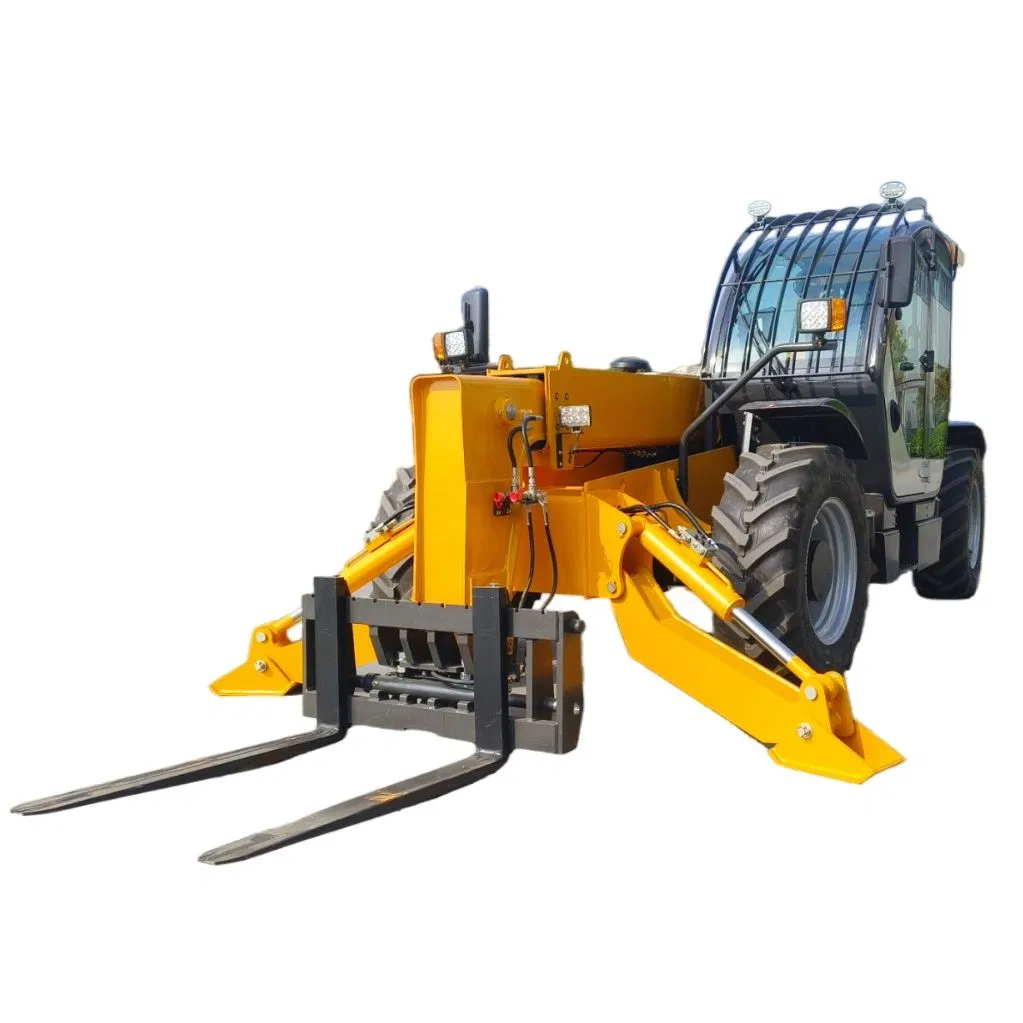 Free Shipping Flexible 6-14meters Telehandler Loader with Telescopic Forklift for Lifting