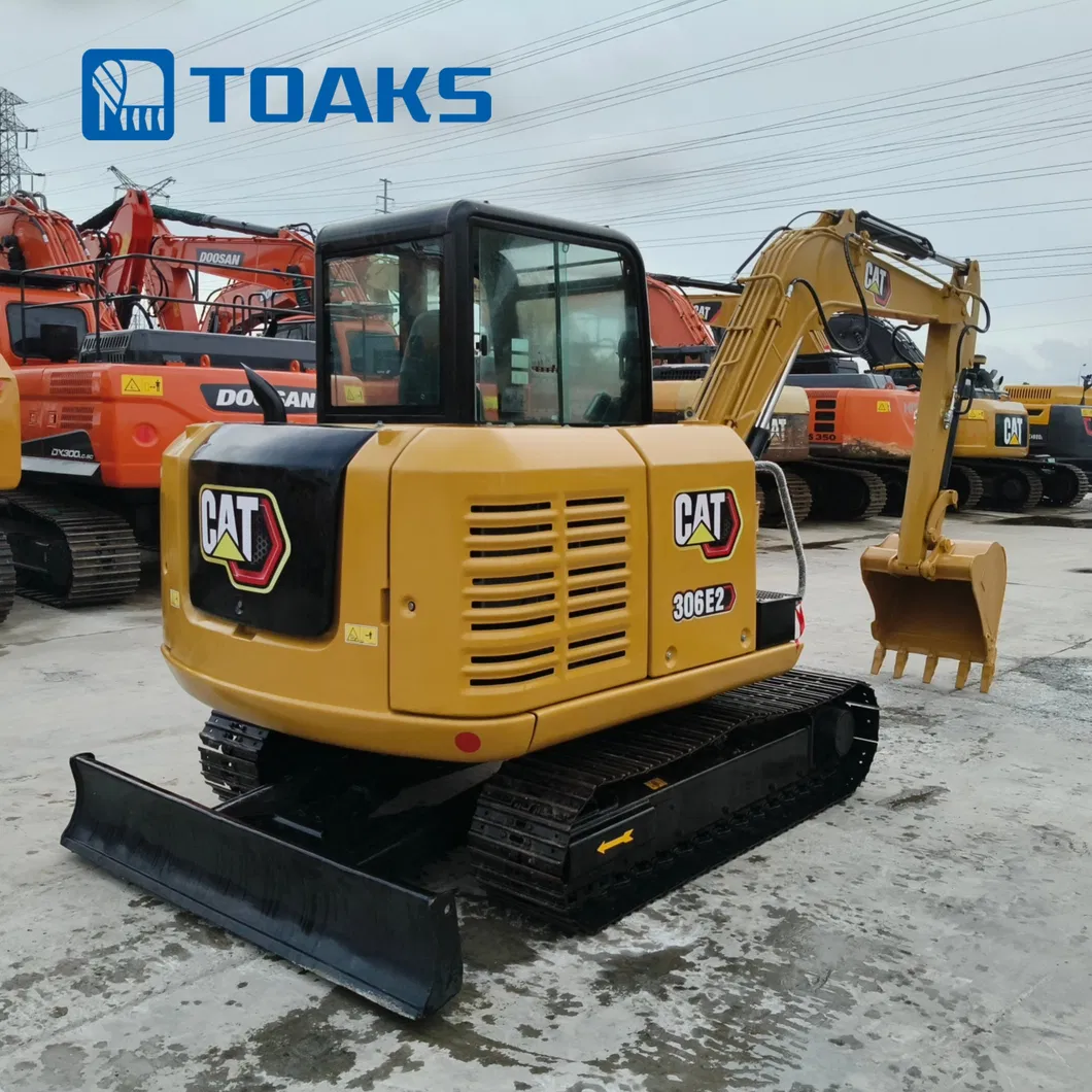 Cat 306e2 Mini Excavator View 3