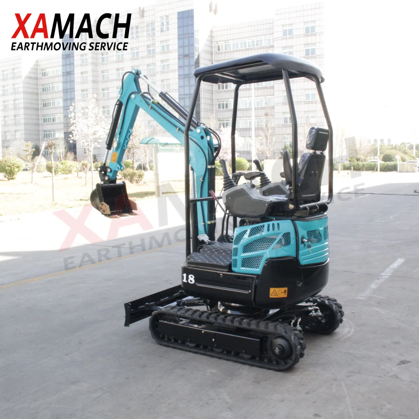 Cost-Effective Euro5 EPA Excavator 1.8ton Mini Excavator for Underground Mining Operations Demolition