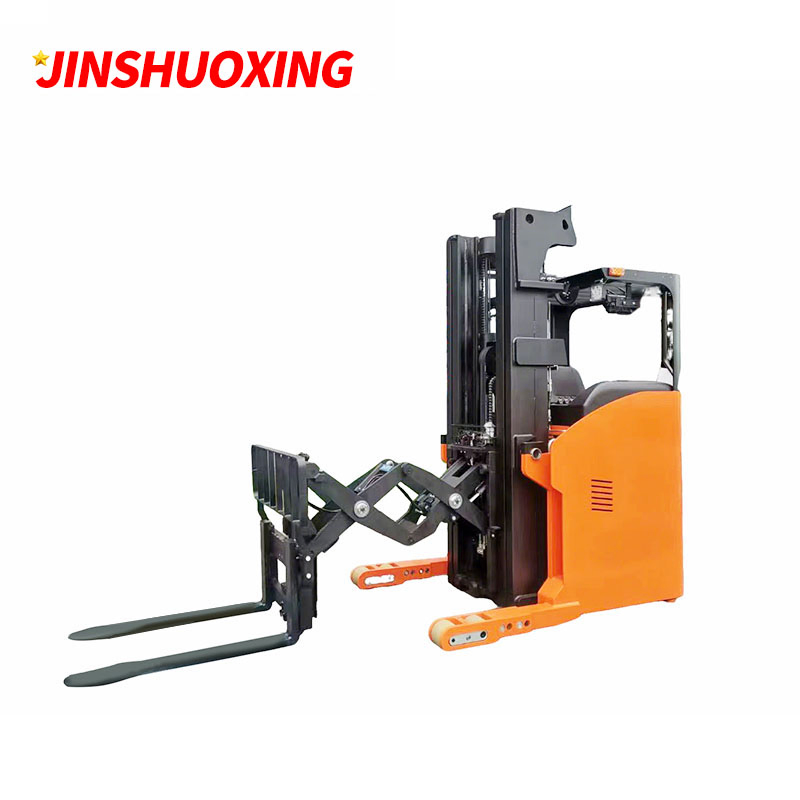 1.5tons Electric Reach Truck Double-Deep Scissors Telescoping Forklift Stacker