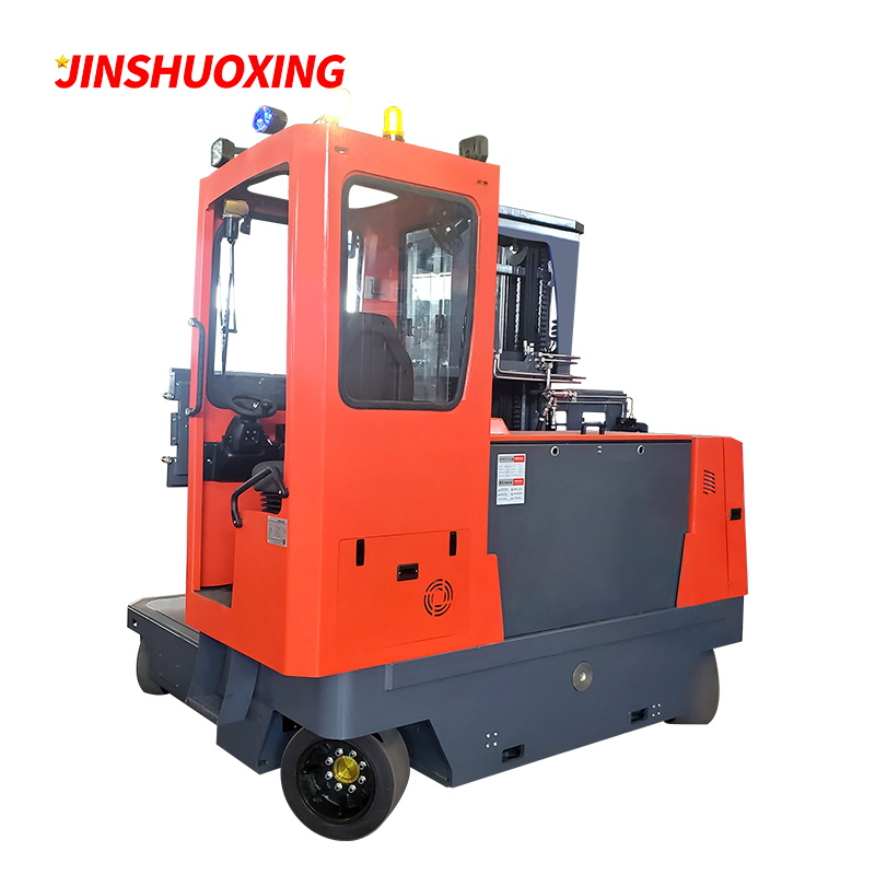 All Directional 3ton 4ton 5ton Electric Sideloader Multi Directional Forklift with Cabin