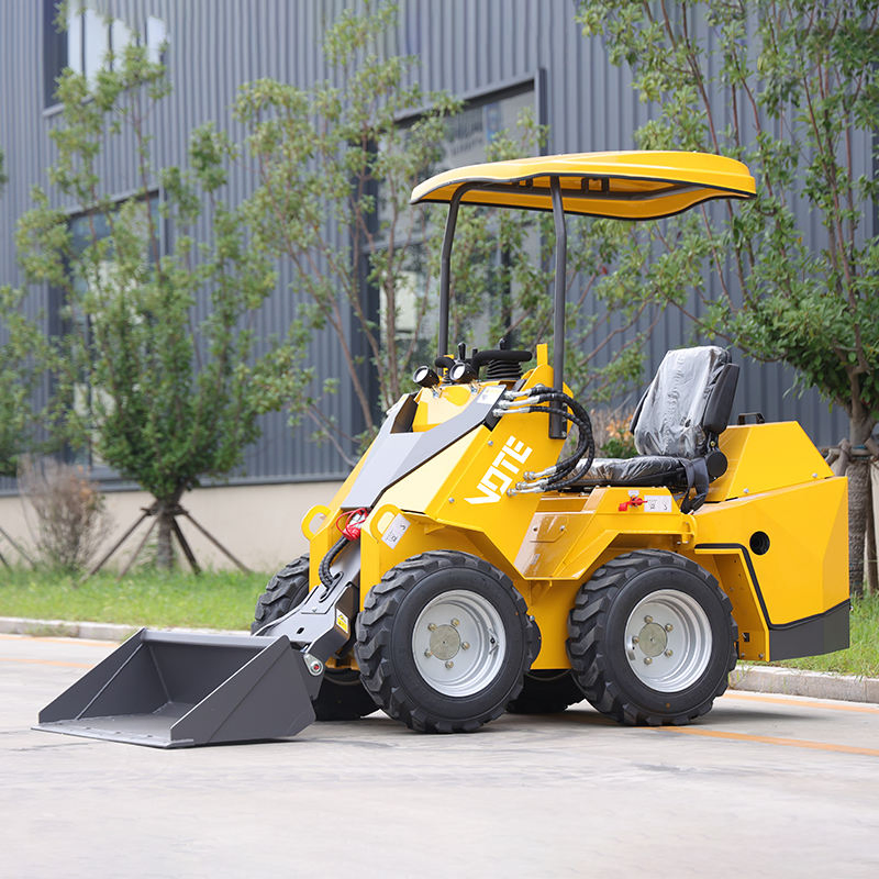 China Mini Skid Steer Loader Garden Small Multi-Function Loader Good Price Mini Skid Steer Loader Factory Price Wheel Loader Excavator Loader Front End Loader
