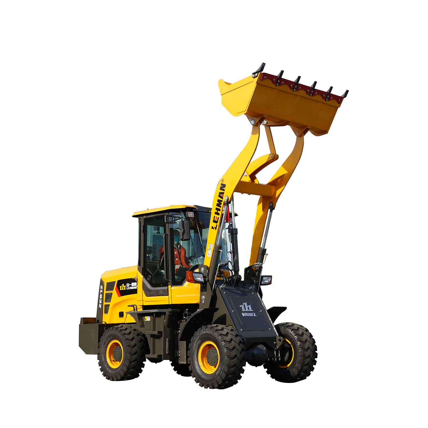 Small Front End Wheel Loader with Quick Hitch