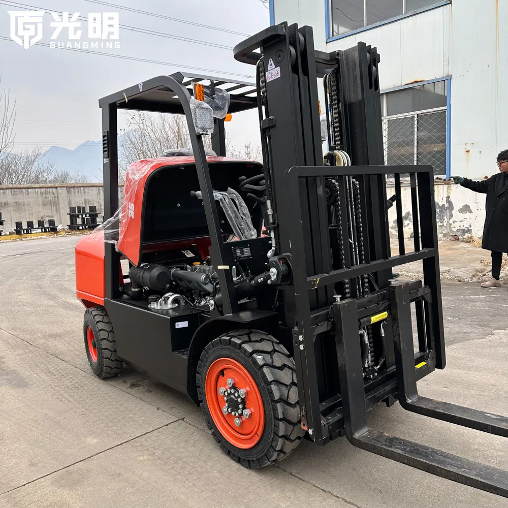 3000~5000mm New Gmforklift Container 3763/2693X1225X2090 China Sideloader Forklift Fork Lift