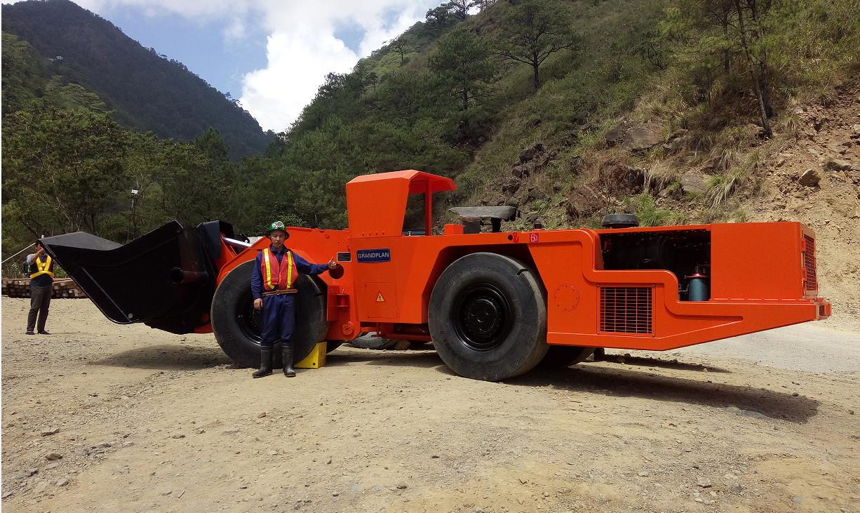 3m3 Underground Diesel Mining Auto Wheel Rock Mucking Front End LHD Heavy-Duty Explosion Proof Scooptram Fops/Rops Quality Loader