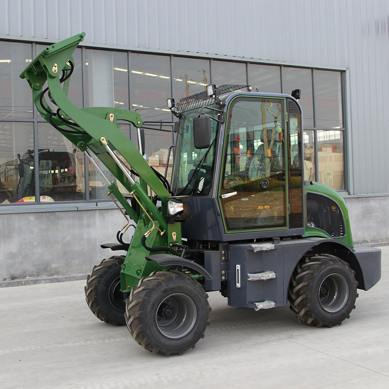 Zl08f China Manufacturer Construction Equipment 0.8 800kg Mini Wheel Front End Loader