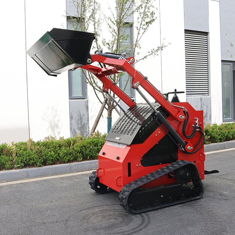 Ld-T480 Compact Track Front Loader Attachments Hydraulic Versatile Earthmoving Construction Farm Skid Steer Loader