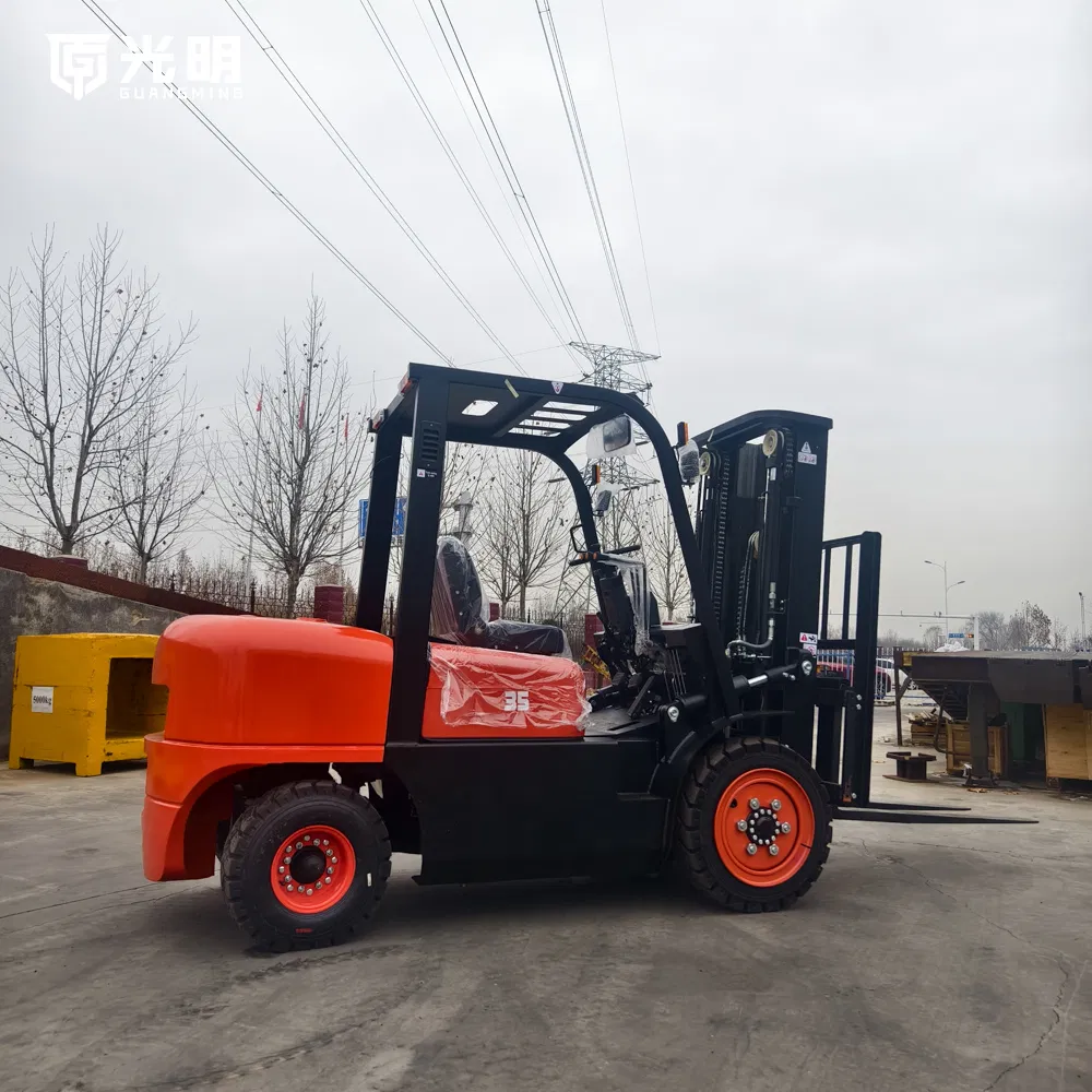 Mechanical Transmission/Hydraulic Transmission New Forklift Container Sideloader Forklift Fork Lift