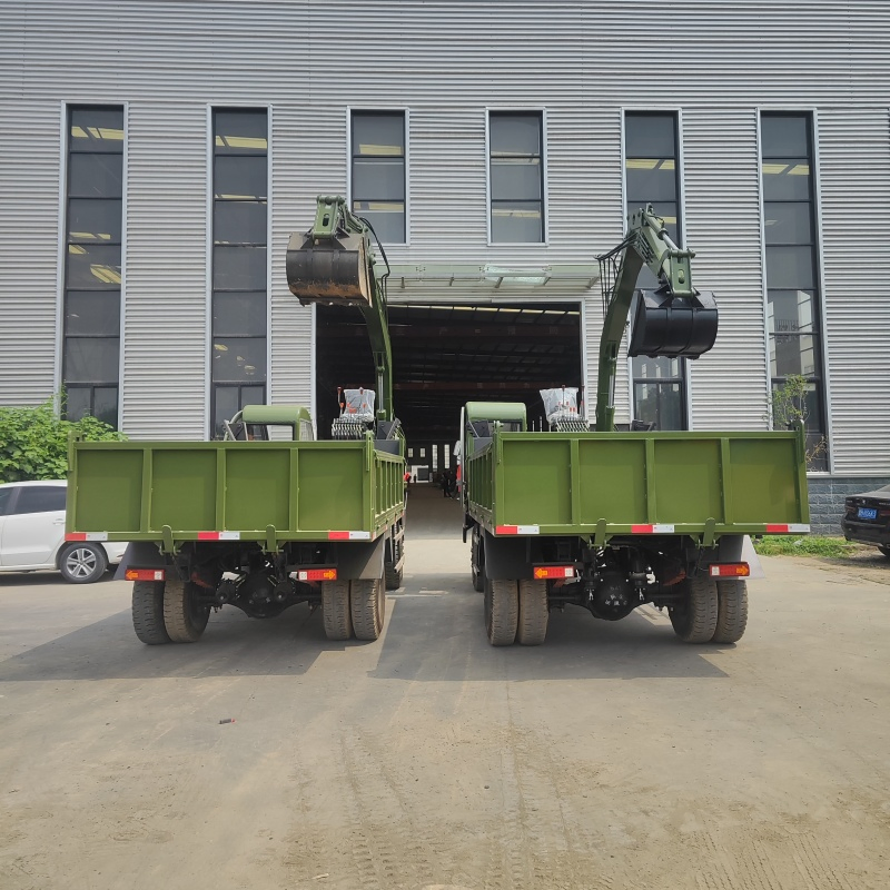 Urban Demolition Specialized Pipeline Laying Agricultural Vehicle Mounted Excavator