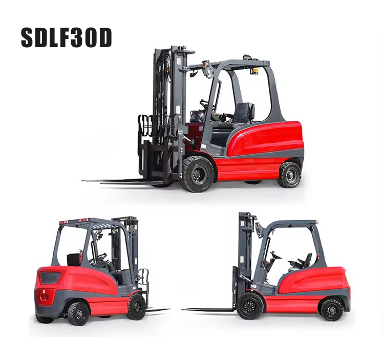Outdoor All-Rounder Multi-Directional Reach Multidirectional Sideloader Electric Forklift