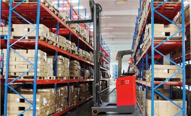 European Standard Electric Reach Truck for Warehouse