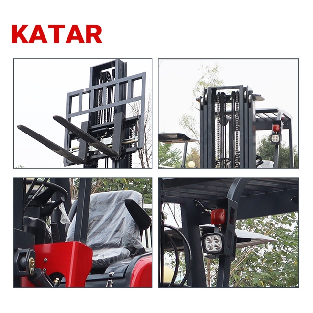 Outdoor All-Rounder Multi-Directional Reach Multidirectional Sideloader Electric Forklift