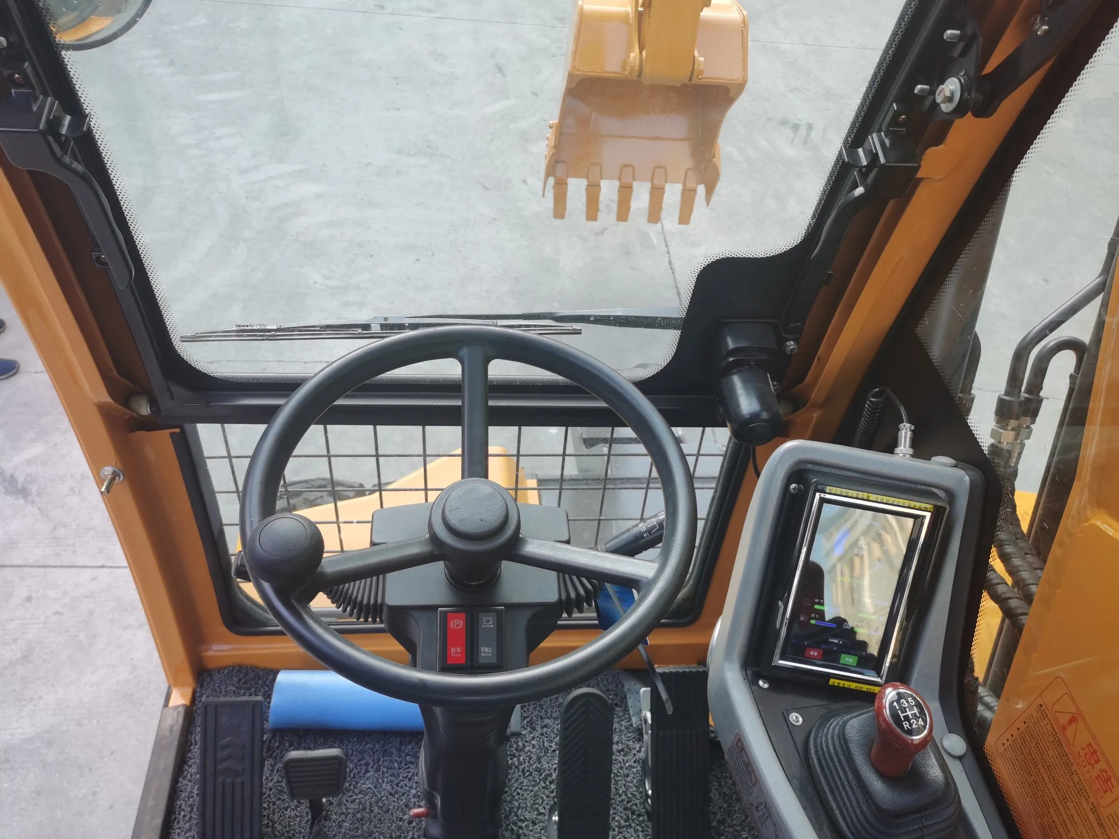 Jg100s High Quality Long Reach Hydraulic Wheel Excavators