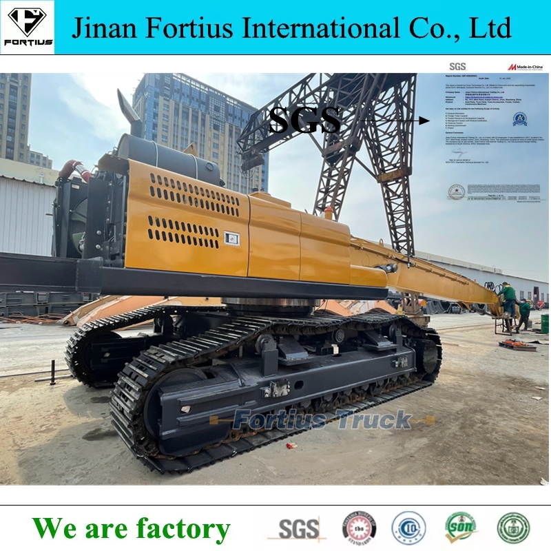 Xe500ghr Construction Machinery Medium Big 22ton 25ton 50t 65t 80ton 220ton Demolition Drilling Timber Steel Grabing Machine Amphibious Hydraulic Excavator