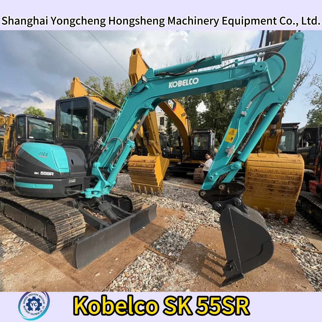 Kobelco Sk55sr Detailed Photo
