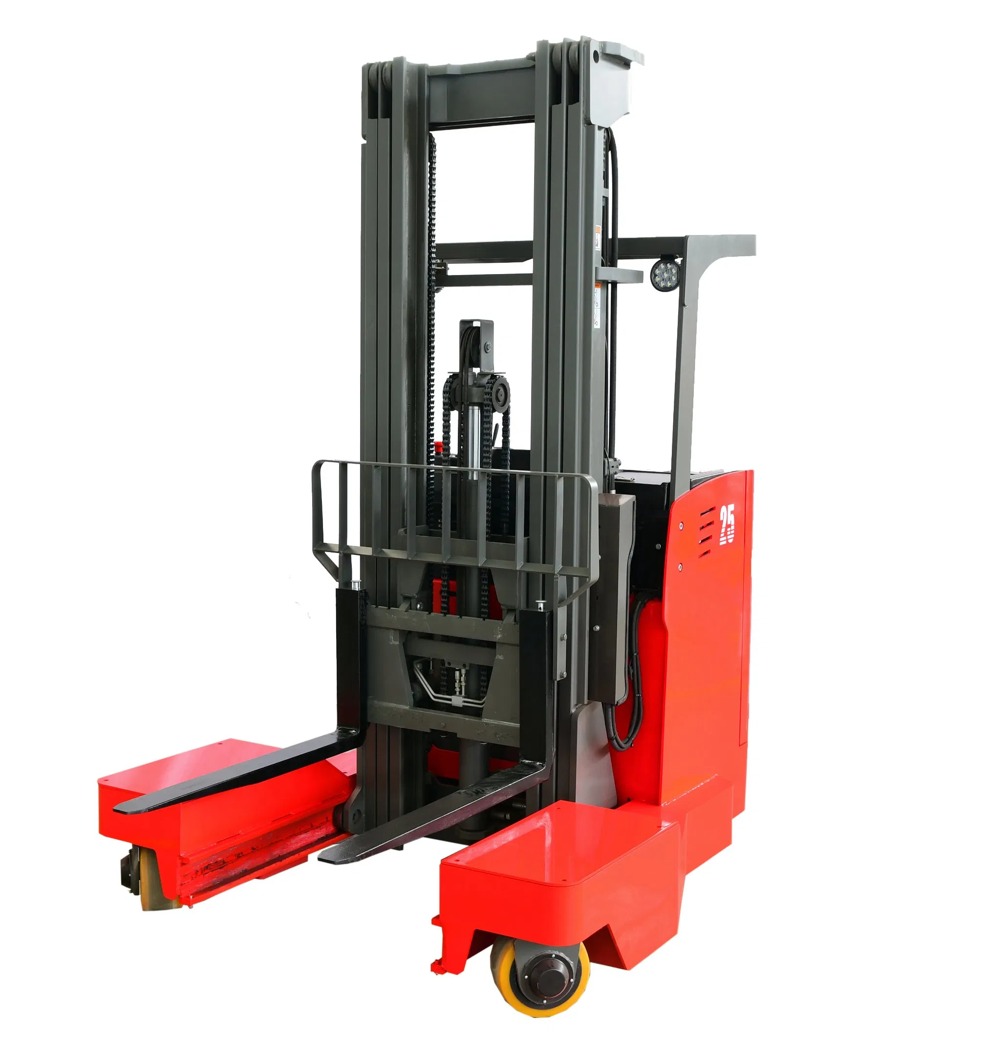 2.5t Four Directional Electric Sideloader Forklift for Aluminum Steels Pipes
