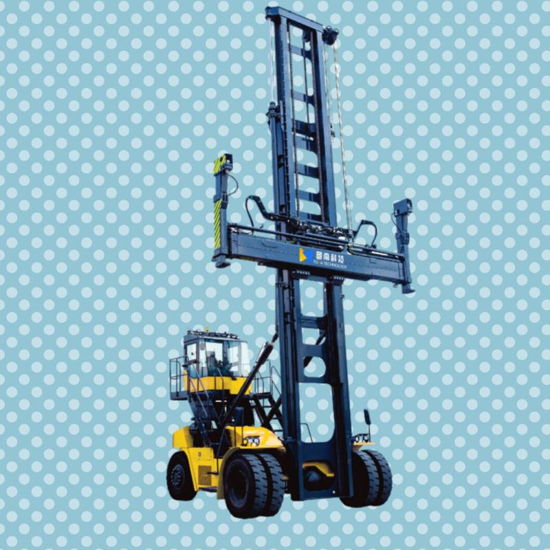 Chinese Ma Nu Factory Container Electric Reach Stack Empty Containers Handler