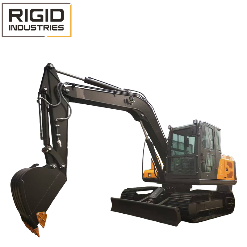 Good Quality Shockproof 9 Ton Crawler Excavator with Long Reach Arm