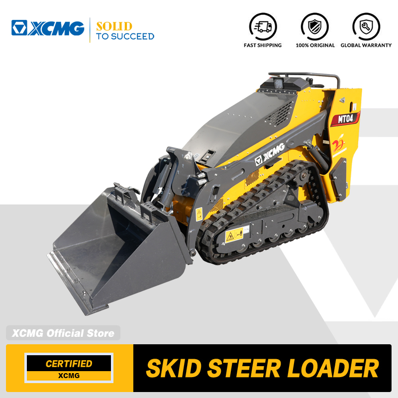 XCMG Official New Mini Track Loader Stand Behind Crawler EPA Compact Skid Steer Loader for Sale
