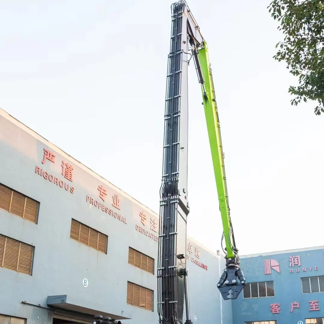 Building Demolition Arm for Excavator High Long Reach Arm Excavator Application
