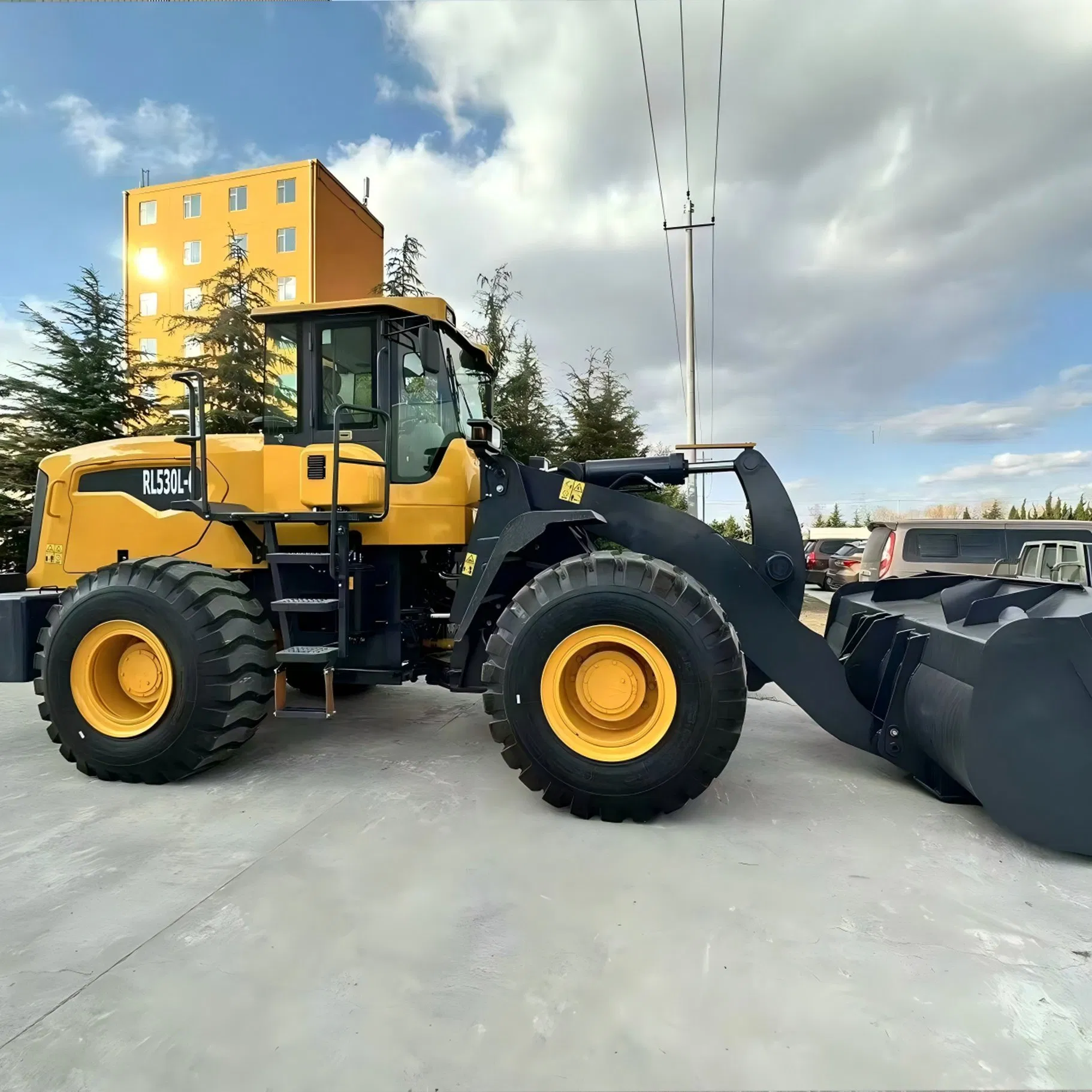 China Manufacture 950h/966h/936L/956L/955f Sem Large Big 3ton 5ton 6ton Heavy Road Construction Mining Machinery Engineering Machine Front End Wheel Loader