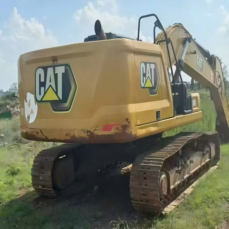 Large Capacity Long Reach Strong Hydraulic System Caterpillar Crawler Excavator Excelling