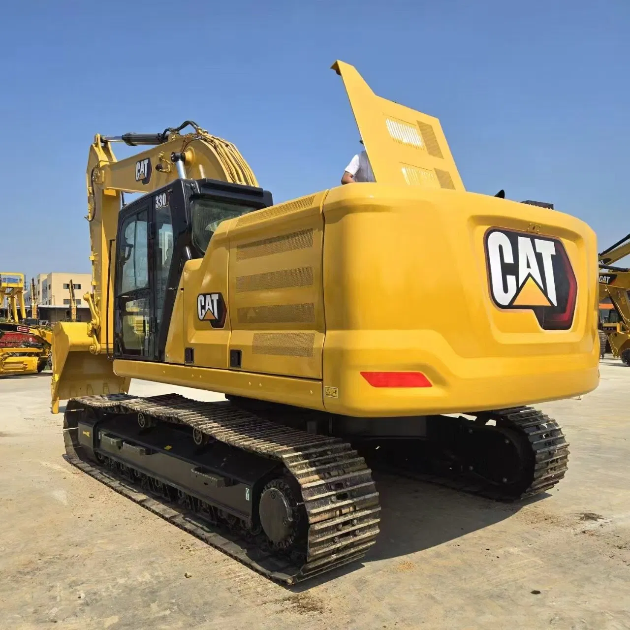 Cat Used Long Reach Boom Spare 330d Price Monitor 30ton Caterpillar Excavator
