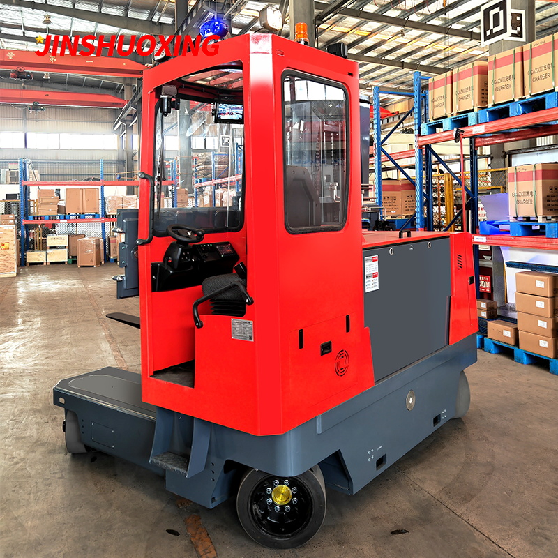 3.5ton-5ton 3m-8m Lifting Height Multi-Directional Electric Sideloader Forklift for Heavy Duty