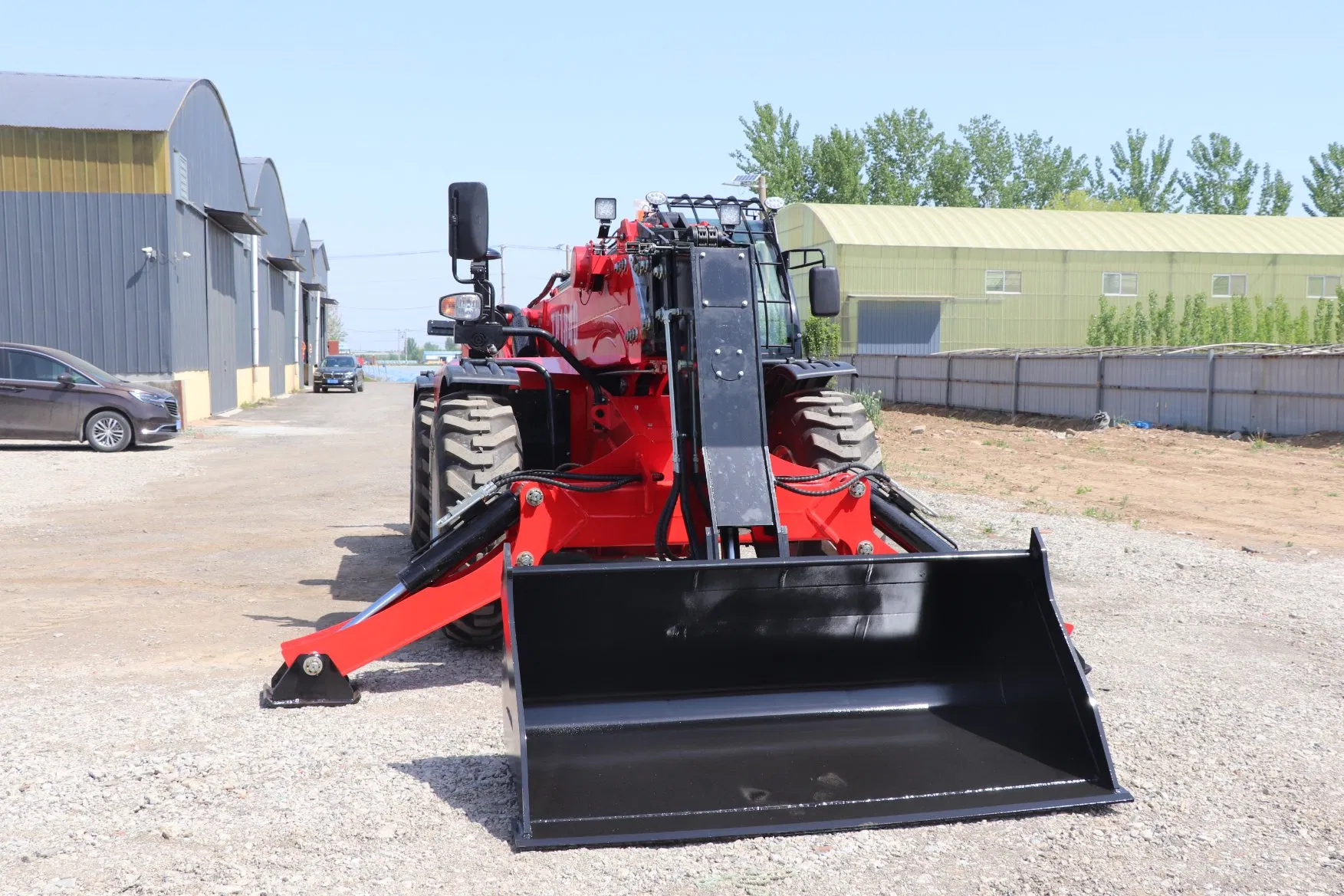 3.5 Ton 10m Forklift Telehandler with Diesel Engine for Various Rough Terrain