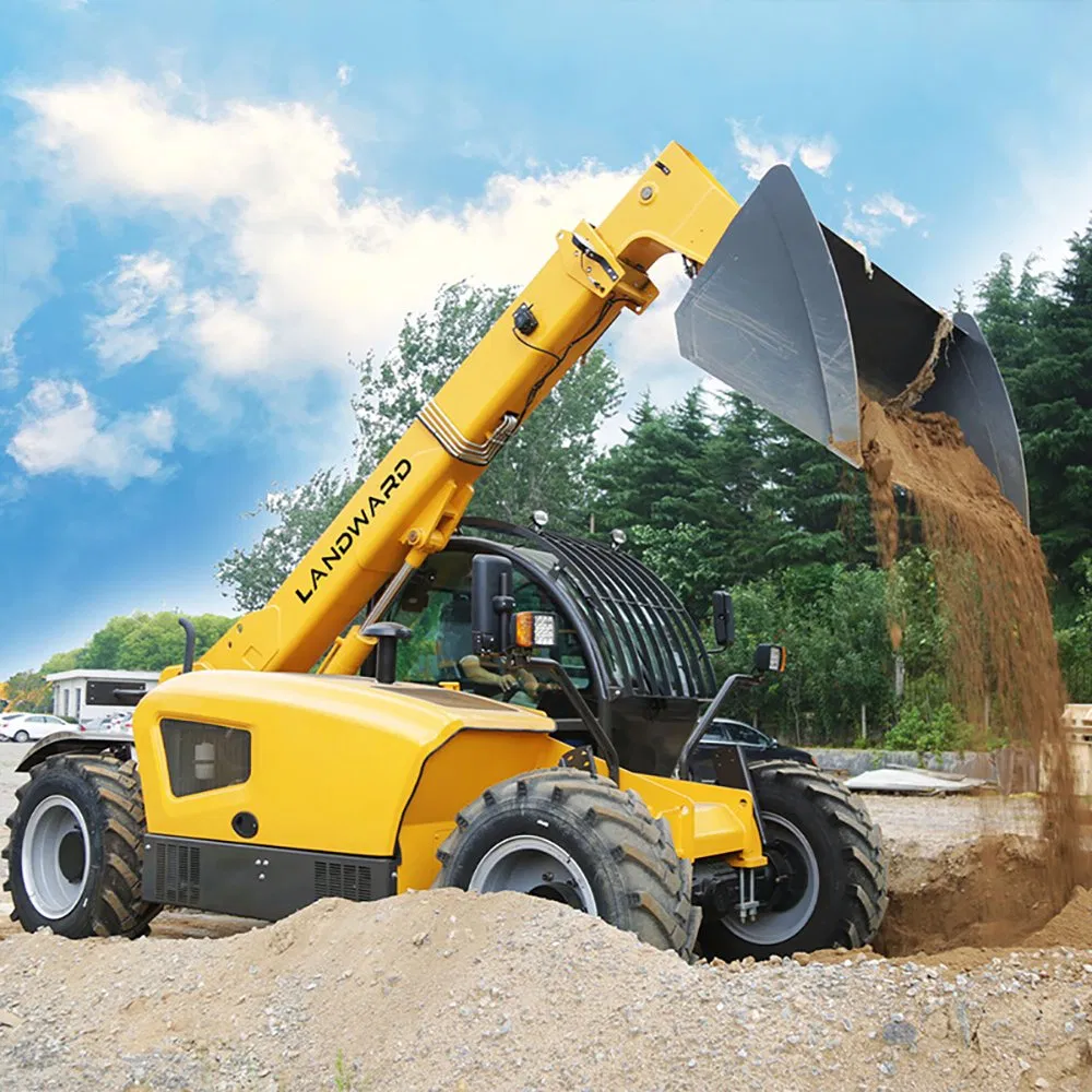 Chinese Telehandler CE EPA Engineering Construction Aerial Work Forklift Compact Telescopic Loader Diesel Handler Forklift Mini Telehandler Factory Direct Sales