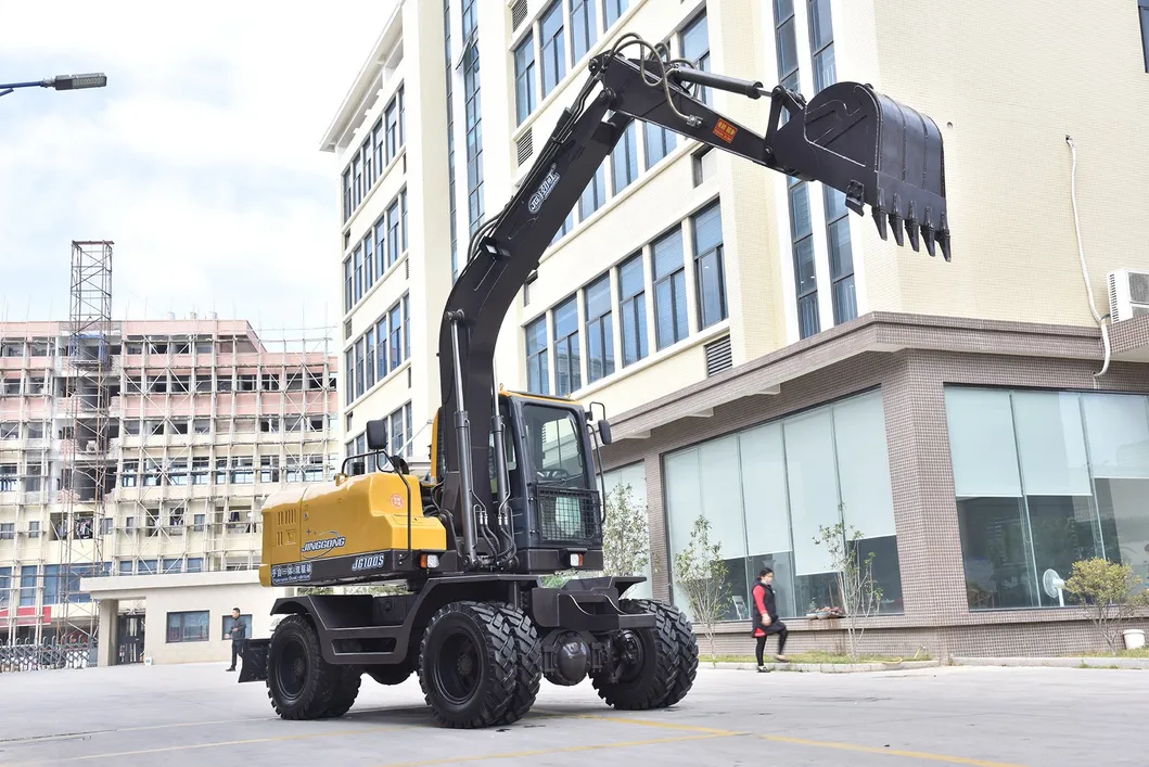 Wheel Excavator Operation