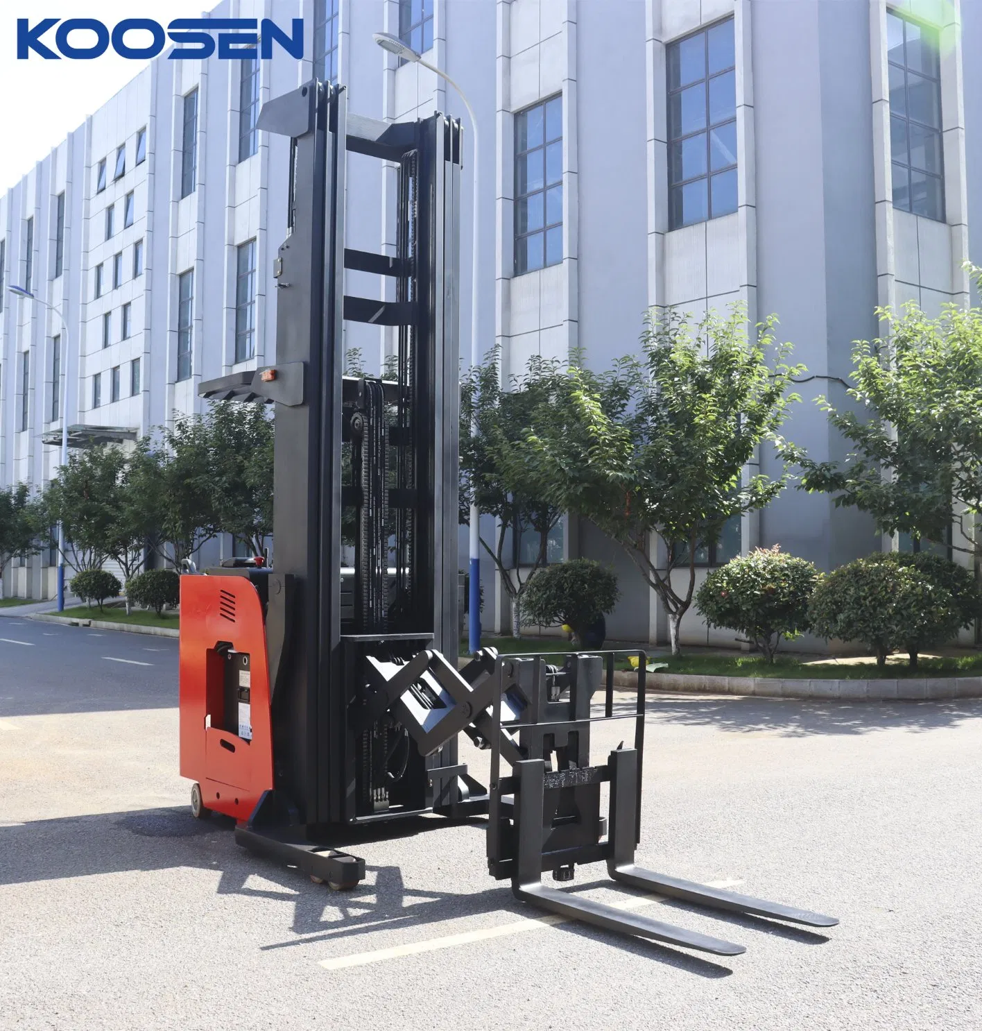 1.5 Ton Electric Double Scissor Reach Truck with 12m Lift Height