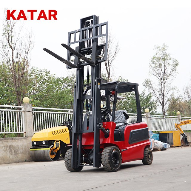Outdoor All-Rounder Multi-Directional Reach Multidirectional Sideloader Electric Forklift
