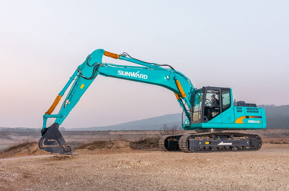 Swe 215f-5A Medium Excavator Construction Mining Demolition Load-Sensitive System 21 Tons Arm Digging Force 110kN