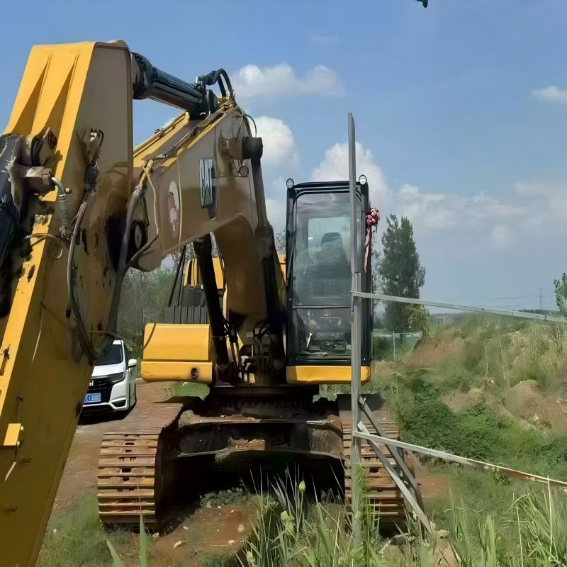 Large Capacity Long Reach Strong Hydraulic System Caterpillar Crawler Excavator Excelling